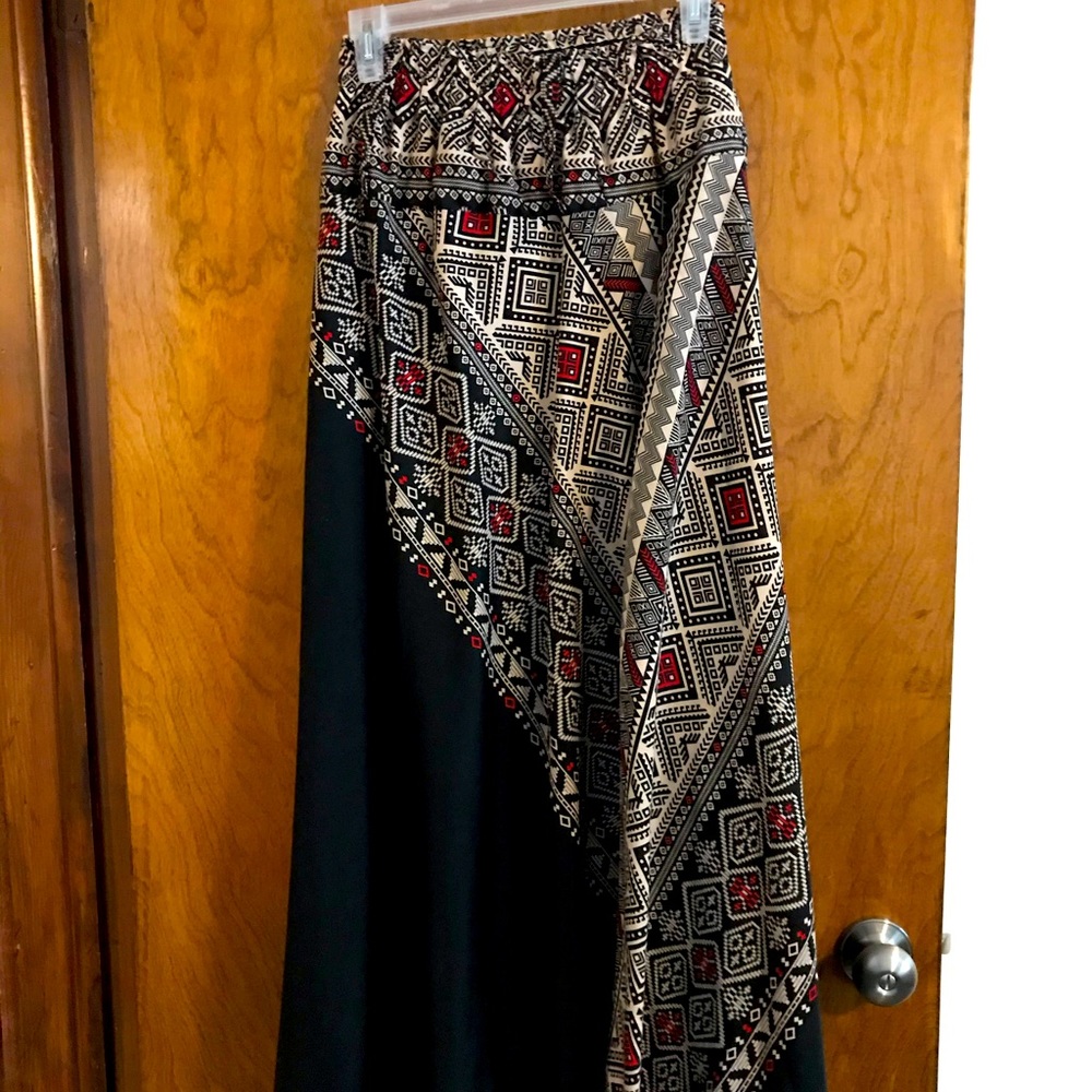 Black and red skirt